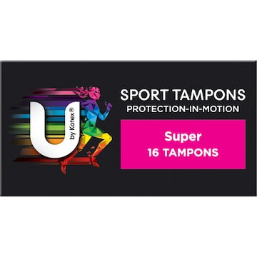 U by Kotex Sport Tampons Super 16 pack
