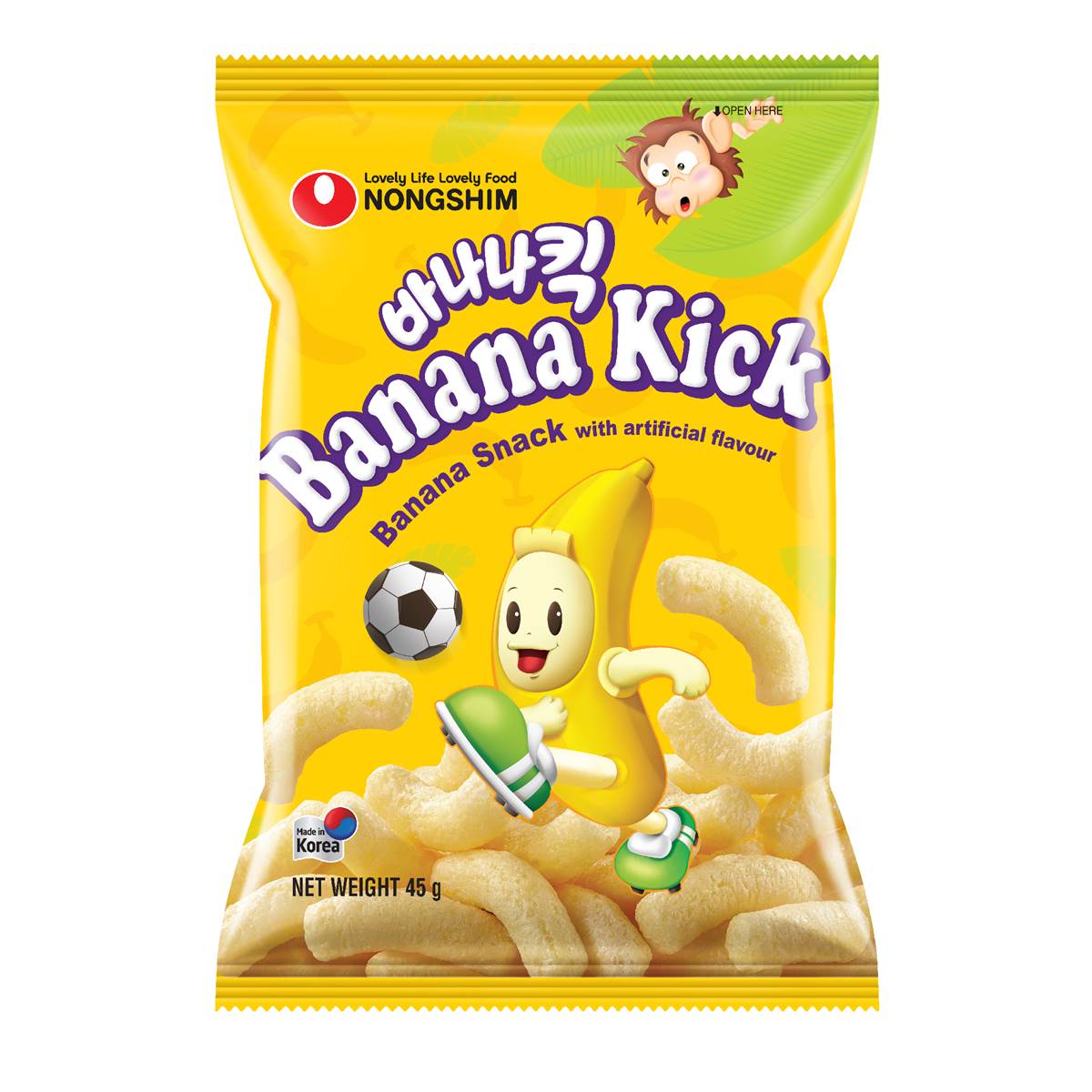 Nongshim Banana Kick Snack 45g