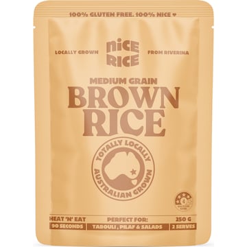 Nice Rice Microwave Brown Rice 250g