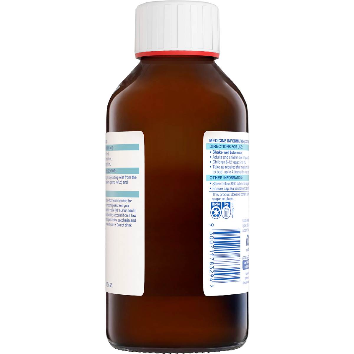 Gaviscon Heartburn & Indigestion Liquid Peppermint 500mL