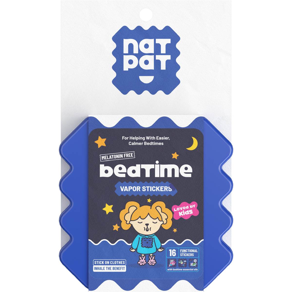 Natpat Bedtime Vapour Stickers 16 pack