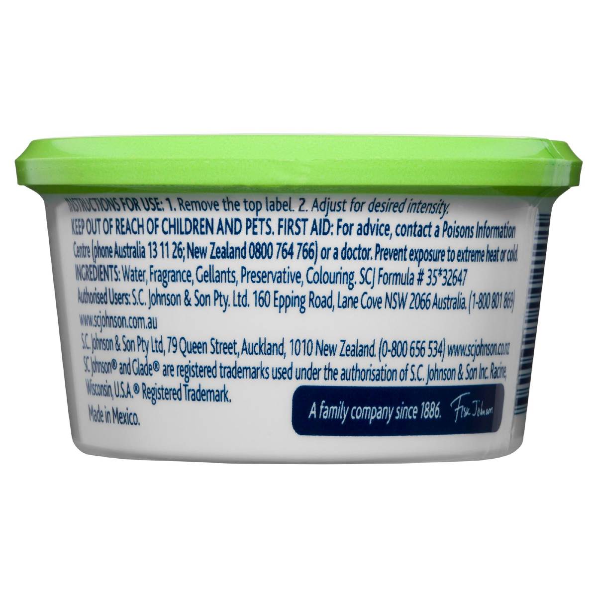 Glade Gel Air Freshener Jasmine 70g