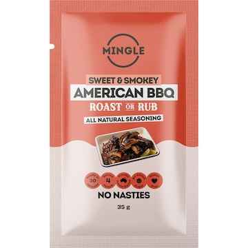 Mingle American BBQ Seasoning Sweet & Smokey 35g