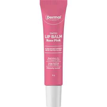 Dermal Therapy Tinted Lip Balm Rose Pink 8g