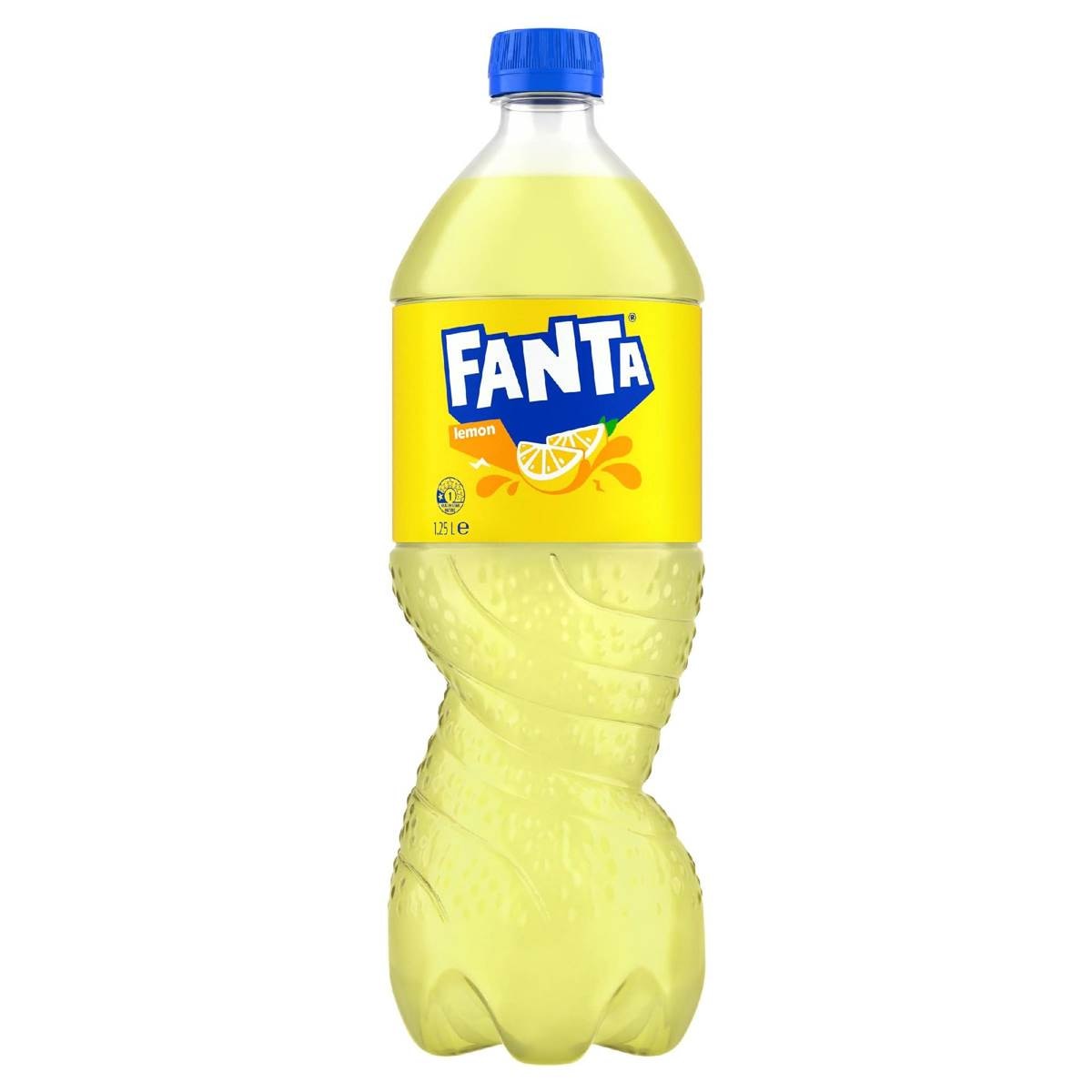 Fanta Lemon Soft Drink Bottle 1.25L