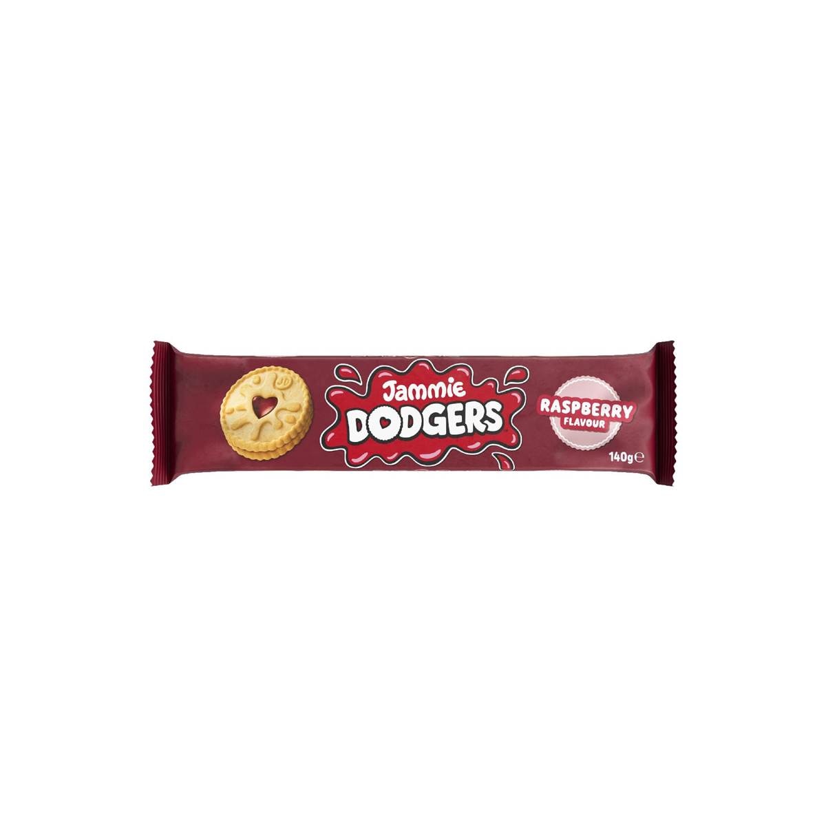 Jammie Dodgers Raspberry Biscuits 140g