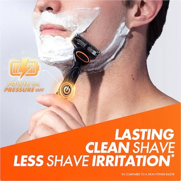 Gillette Fusion 5 Sensitive Power Razor Handle With 2 Blades each