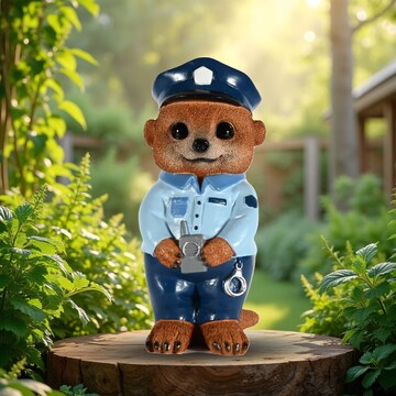 Mirabella Meerkat Steve The Police Officer each