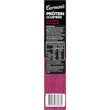 Carman's Protein Clusters Cranberry & Coconut 425g