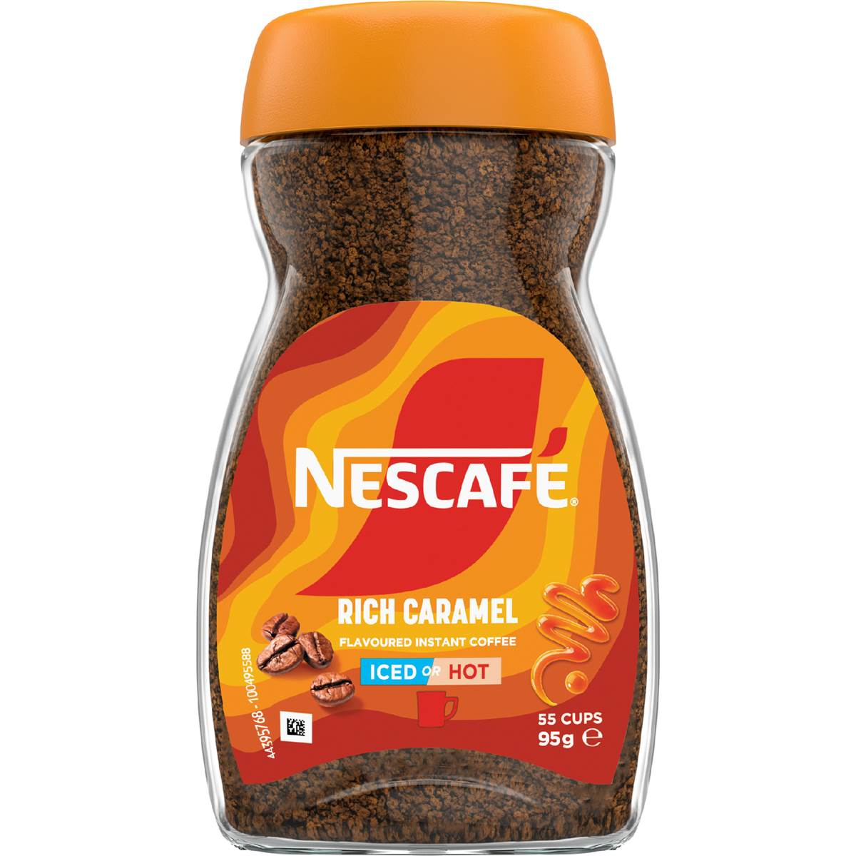 Nescafe Rich Caramel Flavourred Instant Coffee 95g
