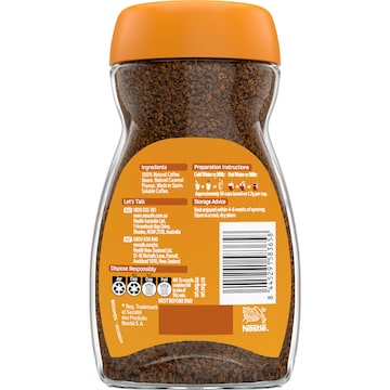 Nescafe Rich Caramel Flavoured Instant Coffee 95g