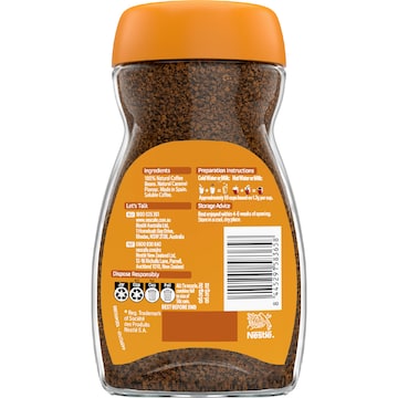 Nescafe Rich Caramel Flavoured Instant Coffee 95g