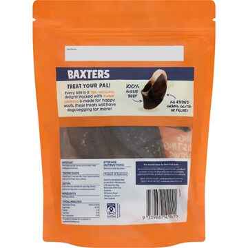 Baxter's Beef Hooves Dog Treats 3 pack