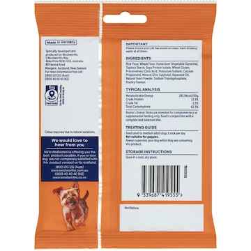 Baxter's Dental Sticks For Small To Medium Dogs 7 pack