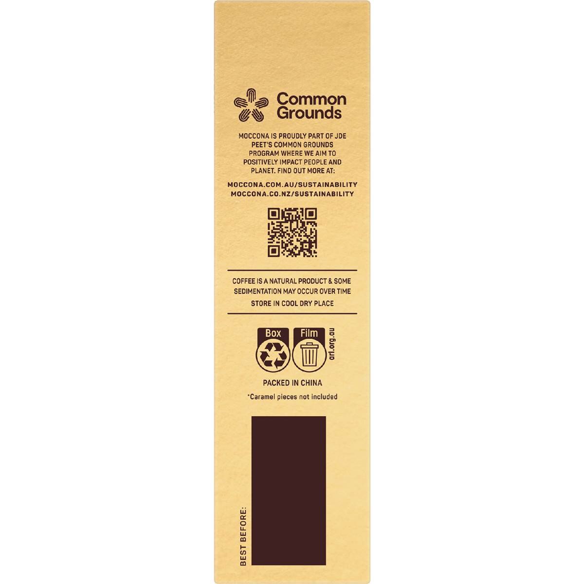 Moccona Liquid Coffee Sachets Espresso Caramel 8 pack