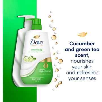Dove Advanced Body Wash Refreshing 700mL