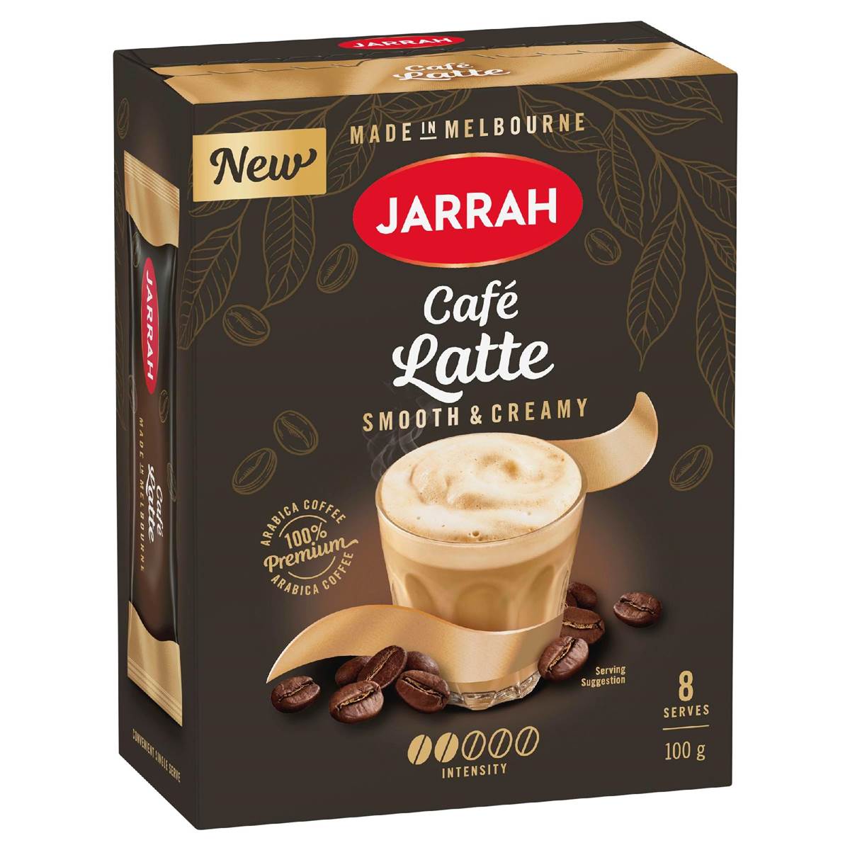 Jarrah Cafe Latte Sachets 8 pack