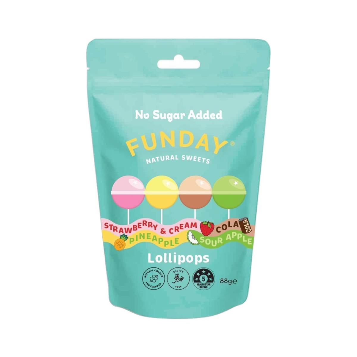 Funday Lollipops Share Bag 8 pack