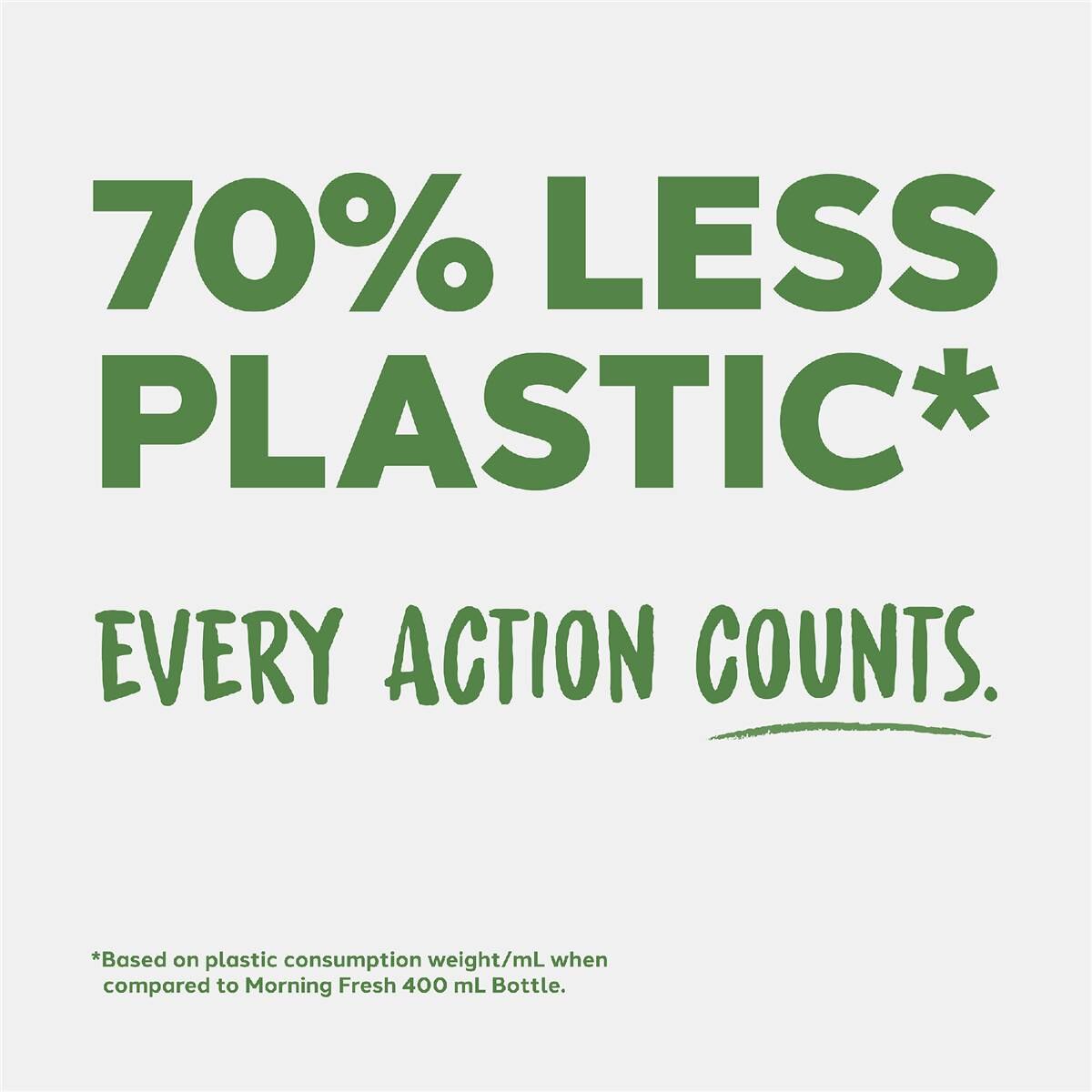 Morning Fresh Dishwashing Liquid Refill Raspberry & Crisp Apple 800mL