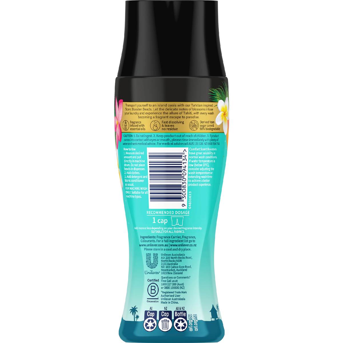 Comfort Tahiti Dreams Scent Booster Frangipani Papaya & Guava 200g