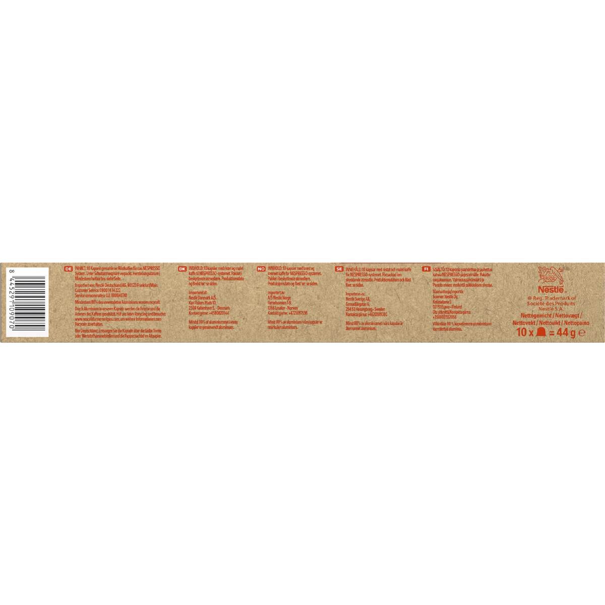 Nescafe Farmers Origin Pods Andes Lungo Coffee Capsules 10 pack
