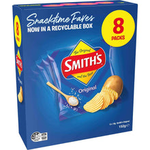 Smith's Potato Chips Lunchbox Multipack Original 8 pack
