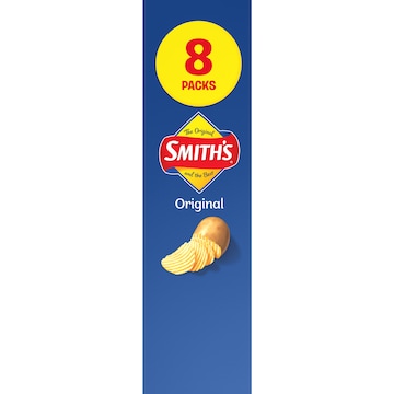 Smith's Original Potato Chips 19g x 8 pack