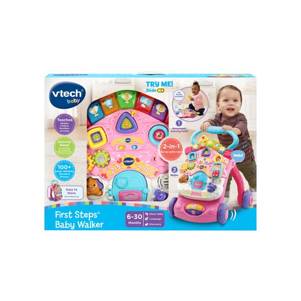 VTech First Steps Baby Walker - Pink