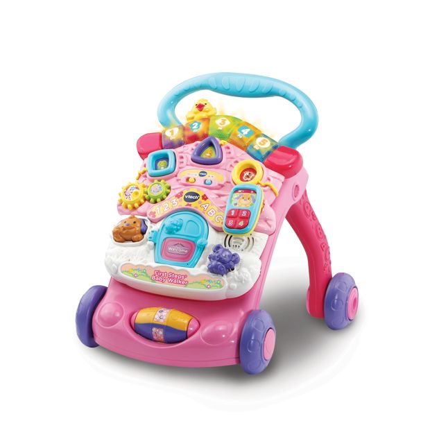 VTech First Steps Baby Walker - Pink