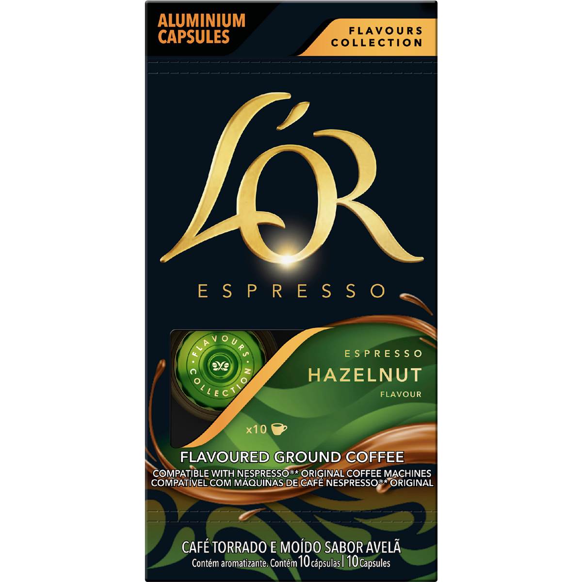 L'Or Espresso Hazelnut Coffee Pods 10 pack