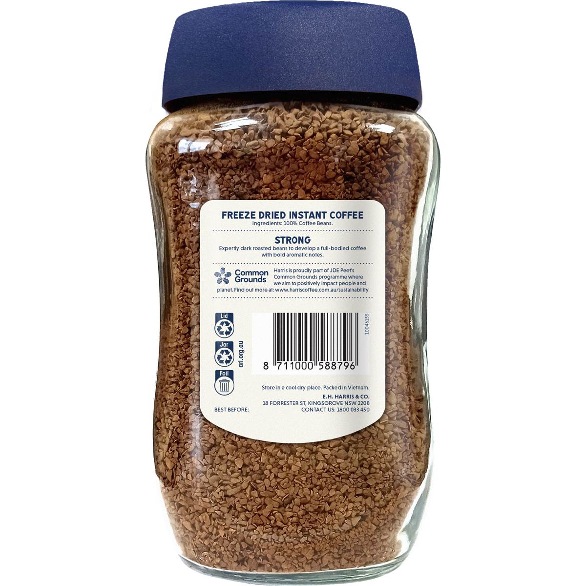 Harris Coffee Instant Freeze Dried Strong 300g