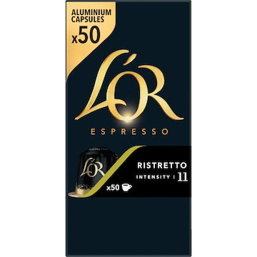 L'OR Espresso Ristretto Coffee Pods Nespresso Compatible 50 pack