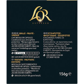 L'OR Espresso Lungo Profondo Coffee Pods Nespresso Compatible 30 pack