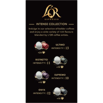 L'Or Espresso Intense Collection Coffee Pods 50 pack