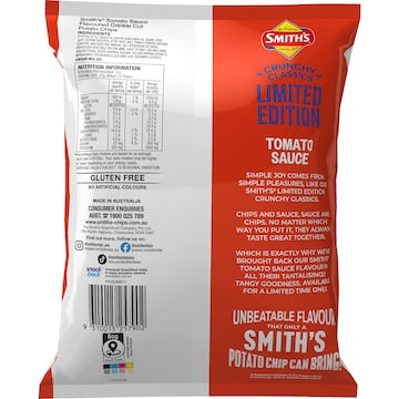 Smith's Crinkle Classic Tomato Sauce 150g