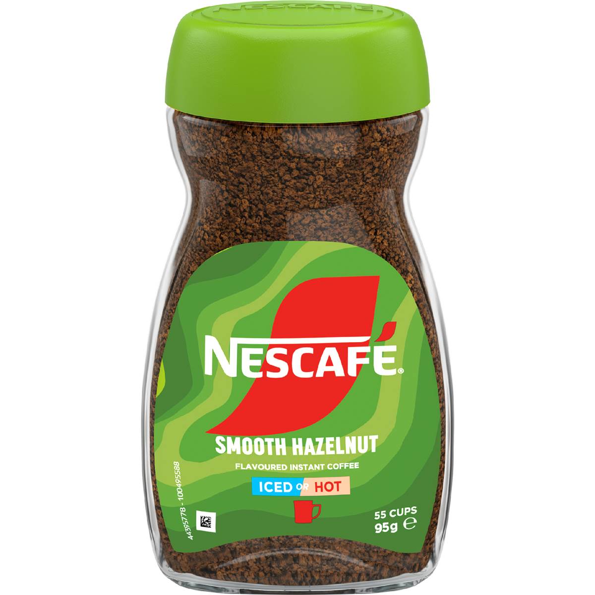 Nescafe Smooth Hazelnut Flavourred Instant Coffee 95g