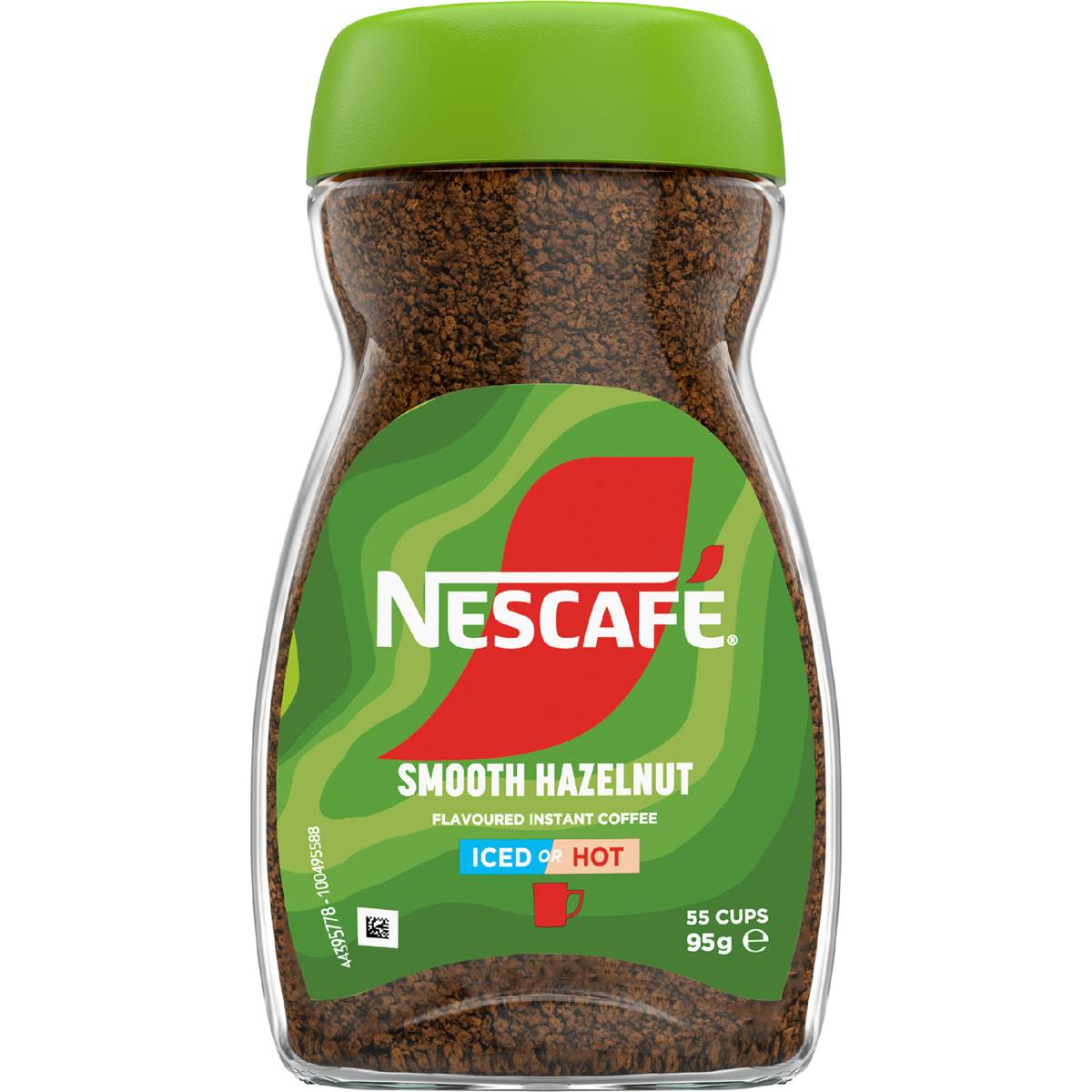 Nescafe Smooth Hazelnut Flavourred Instant Coffee 95g