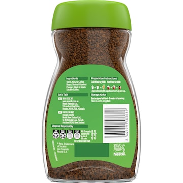 Nescafe Smooth Hazelnut Flavoured Instant Coffee 95g