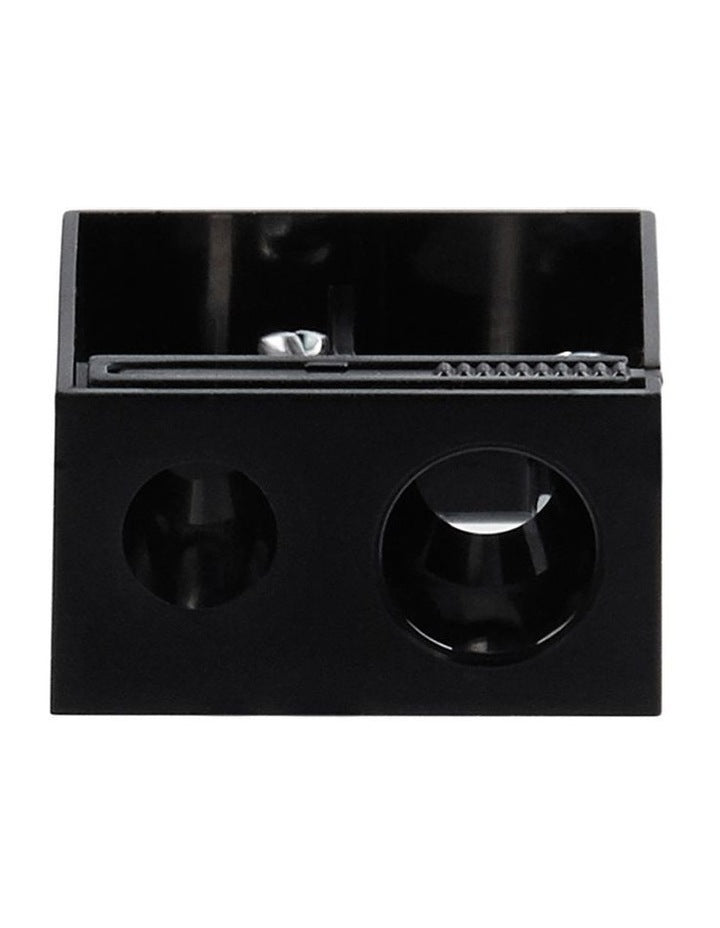 Duo Sided Sharpner in Black
