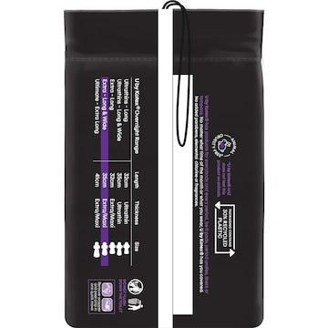 U by Kotex Overnight Extra Pads Long With Wings 16 pack