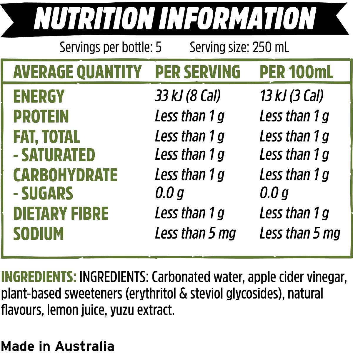 Remedy Sodaly Soft Drink Yuzu Lemon 1.25L