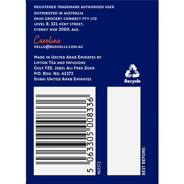 Bushells Extra Strong Tea Bags 50 pack