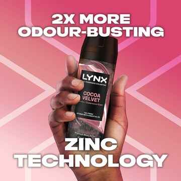 Lynx Fine Fragrance Body Spray Cocoa Velvet 150mL