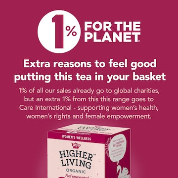 Higher Living Women's Wellness Power Through The Pause Tea Bags 15 pack