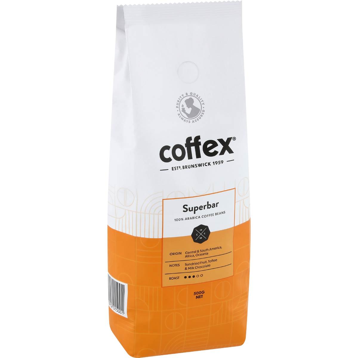 Coffex Superbar Coffee Beans 500g