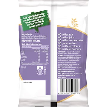 Rafferty's Garden Immunity Star Puffs Blueberry 12g