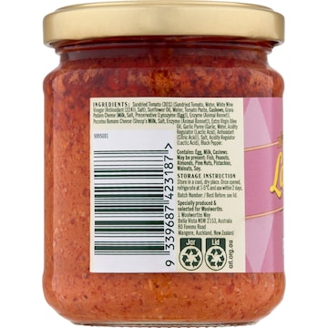 La Gina Sundried Tomato Pesto 190g