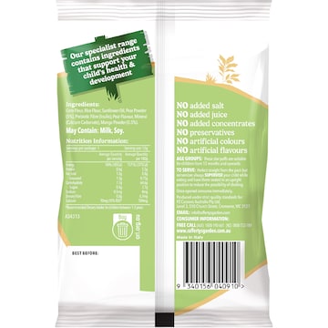 Rafferty's Garden Happy Tummies Star Puffs Pear & Mango 12g