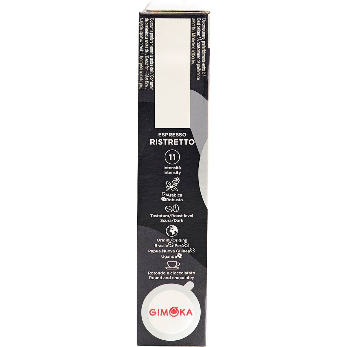 Gimoka Espresso Ristretto Pods 10 pack
