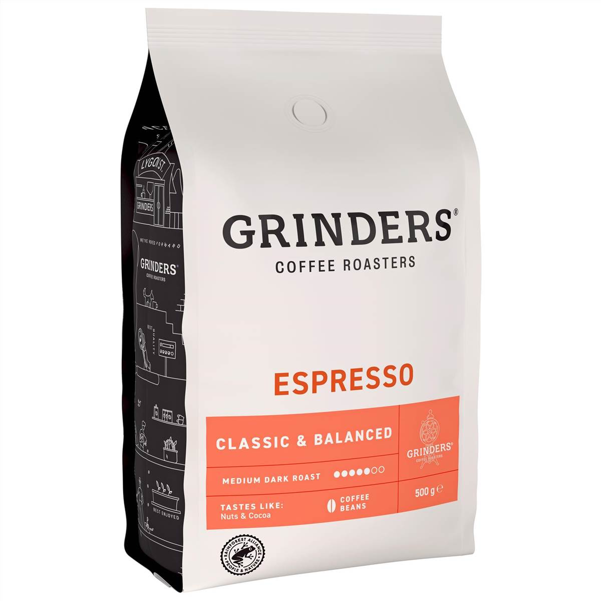 Grinders Espresso Coffee Beans 500g